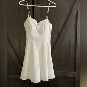 White short dress